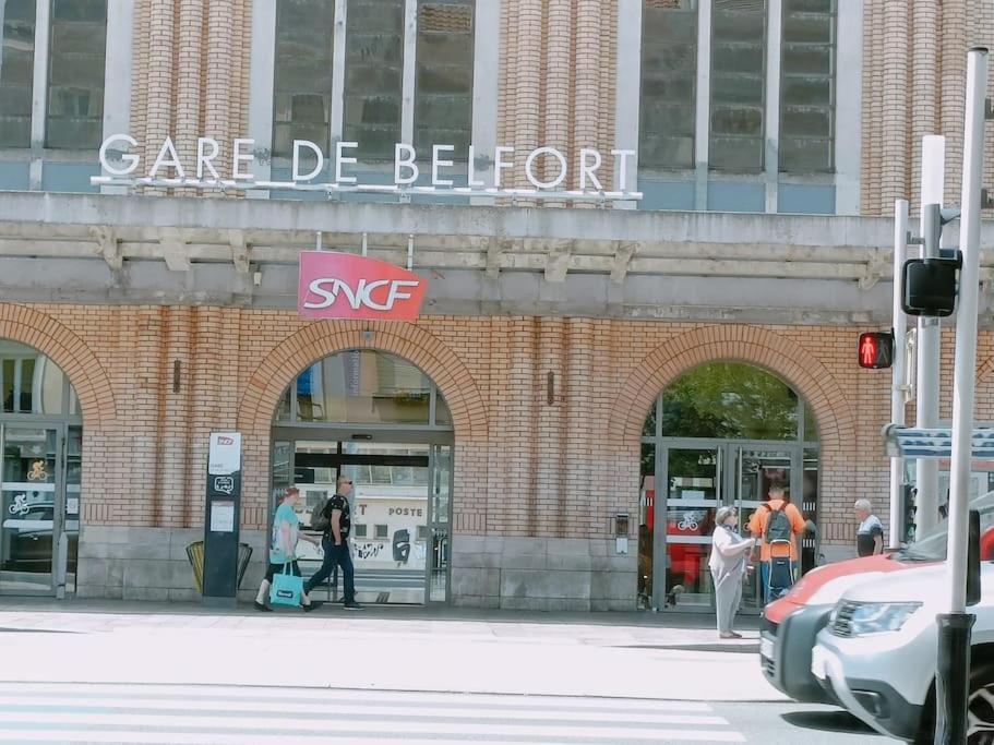 Spacieux T2 Cosy En Face De La Gare Avec Garage ! Belfort Buitenkant foto